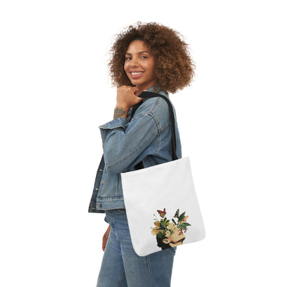 Month Canvas Tote Bag, 5-Color Straps