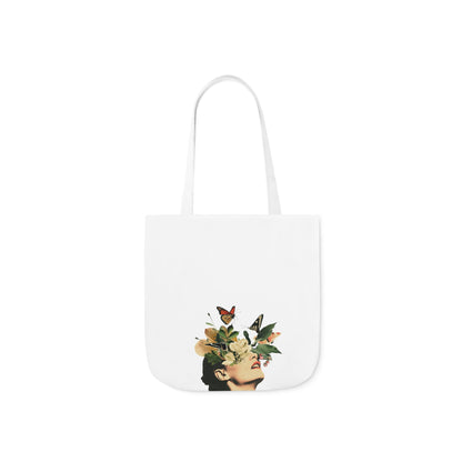 Month Canvas Tote Bag, 5-Color Straps