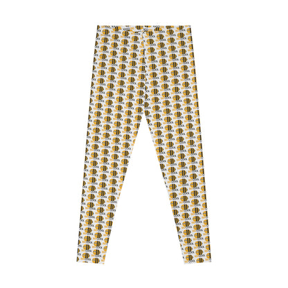 Bee Stretchy Leggings (AOP)