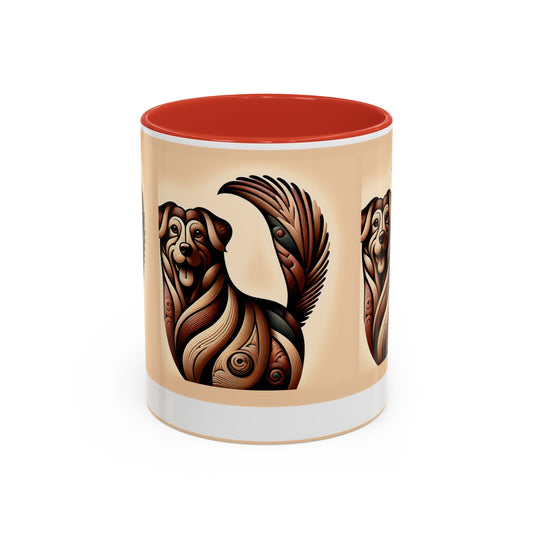 Accent Dog Coffee Mug (11, 15oz)