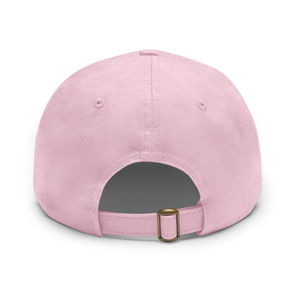 Tricky Mouse Dad Hat with Leather Patch (Round)