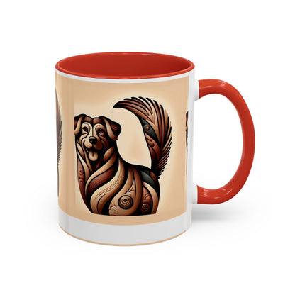 Accent Dog Coffee Mug (11, 15oz)