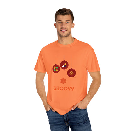 Groovy Unisex Garment-Dyed T-shirt