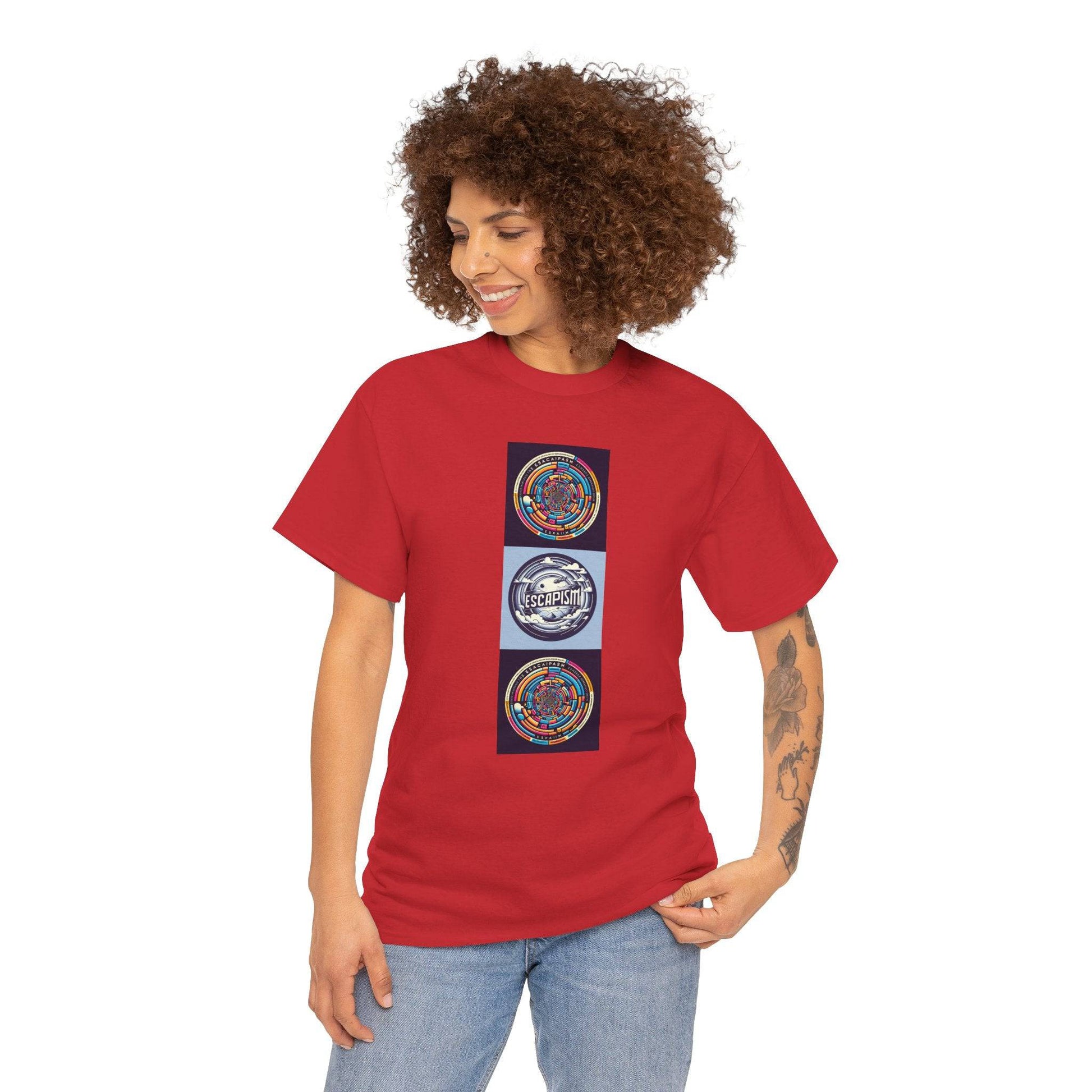 Escapism Heavy 100% Cotton Tee - Zion Legend Fashions