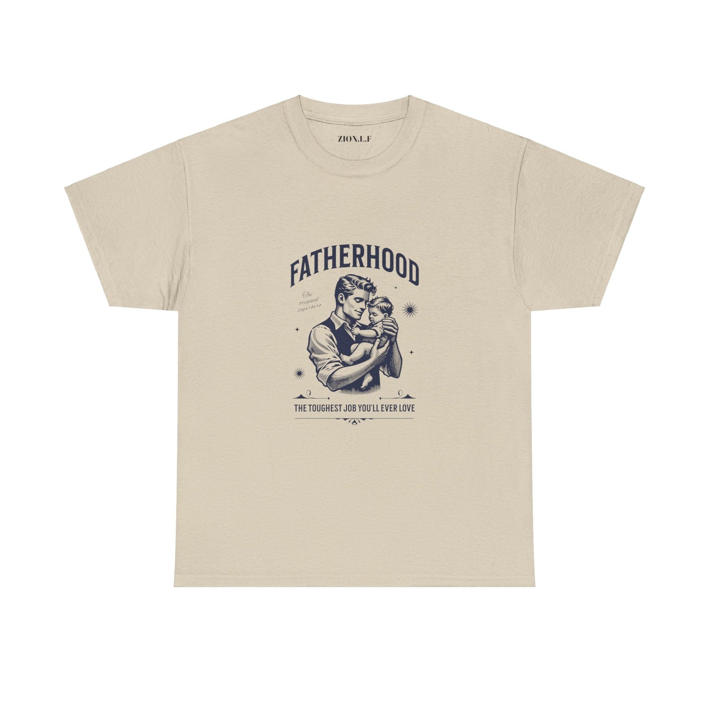 Fatherhood Men's  Heavy Cotton Tee