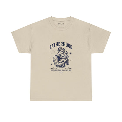 Fatherhood Men's  Heavy Cotton Tee