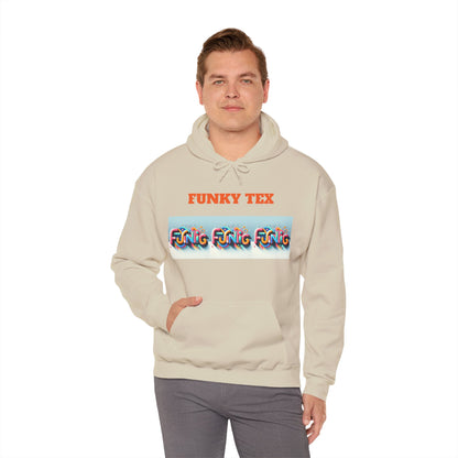 Funky Tex Unisex Heavy Blend™ Hooded Sweatshirt