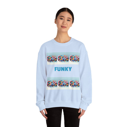 Funky Unisex Heavy Blend™ Crewneck Sweatshirt