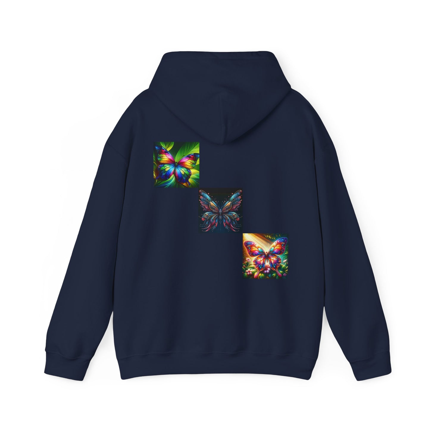 Butterflies Unisex Heavy Blend™ Hooded Sweatshirt