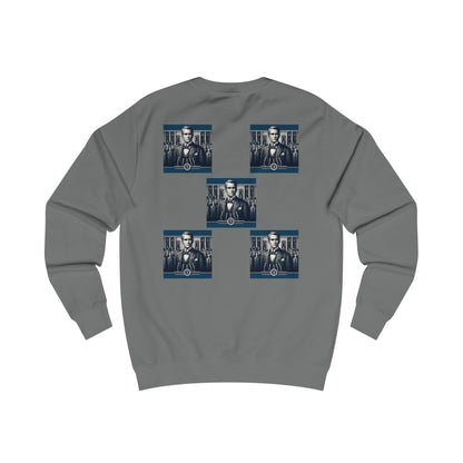 Square Blue  Men's Sweatshirt