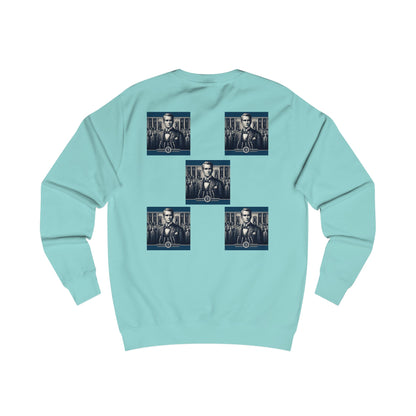 Square Blue  Men's Sweatshirt