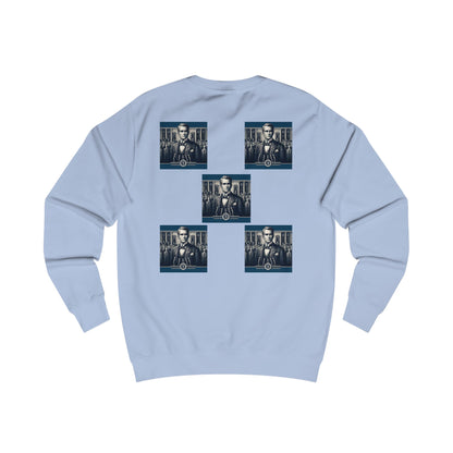 Square Blue  Men's Sweatshirt