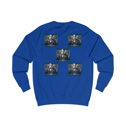 Square Blue  Men's Sweatshirt