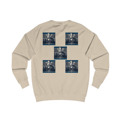 Square Blue  Men's Sweatshirt