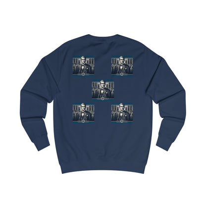 Square Blue  Men's Sweatshirt