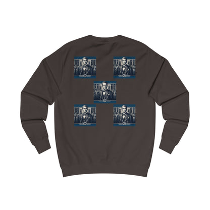 Square Blue  Men's Sweatshirt