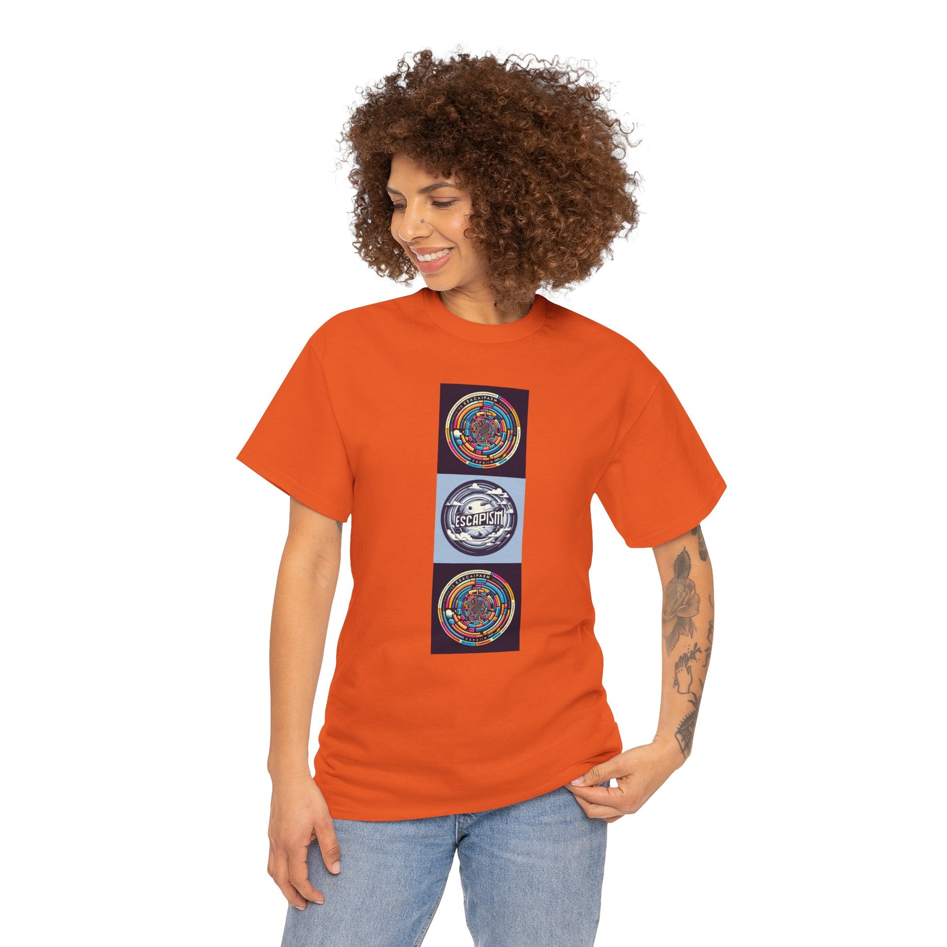 Escapism Heavy 100% Cotton Tee - Zion Legend Fashions