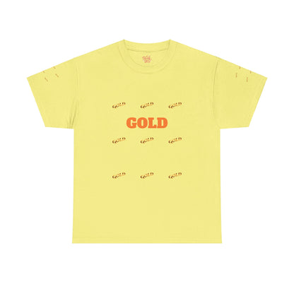 Gold Cash  Unisex Heavy Cotton Tee