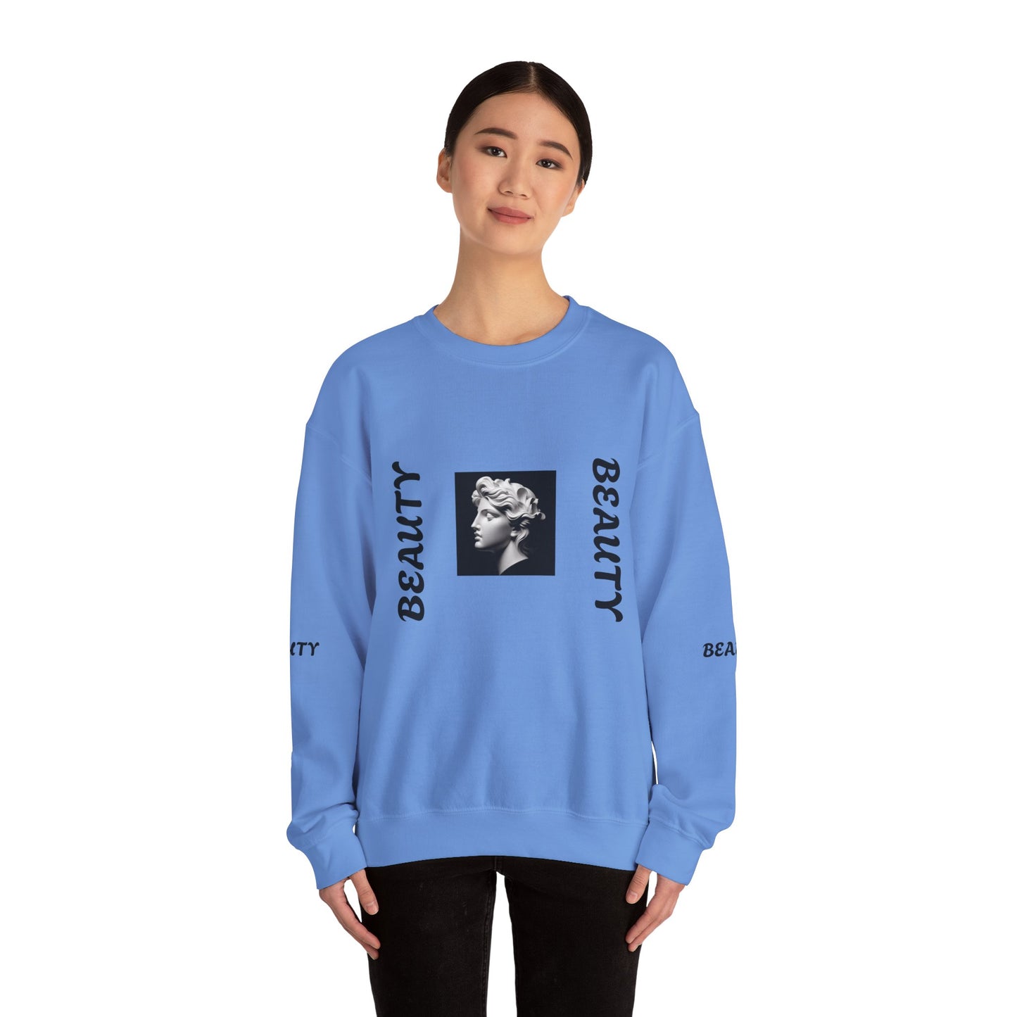 Beauty Unisex Heavy Blend™ Crewneck Sweatshirt