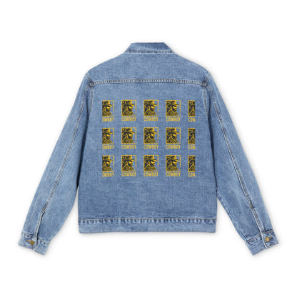 Cow boy Men's Denim Jacket