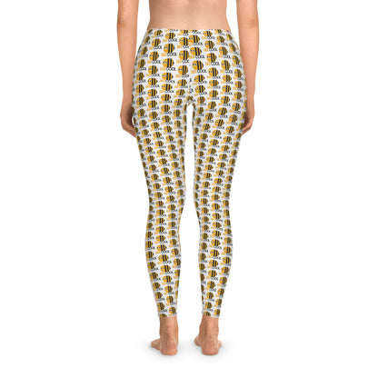 Bee Stretchy Leggings (AOP)