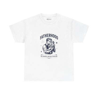 Fatherhood Men's  Heavy Cotton Tee