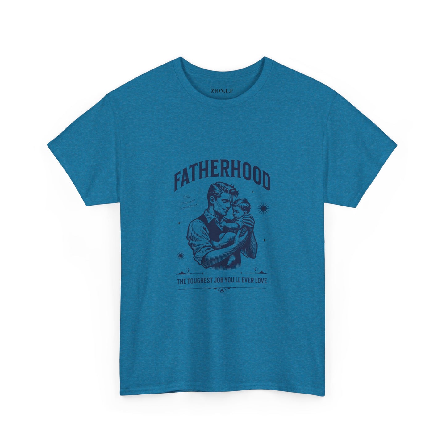 Fatherhood Men's  Heavy Cotton Tee