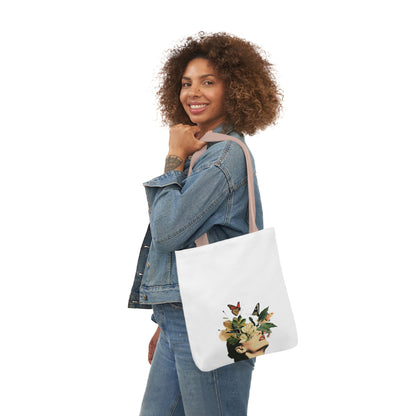 Month Canvas Tote Bag, 5-Color Straps