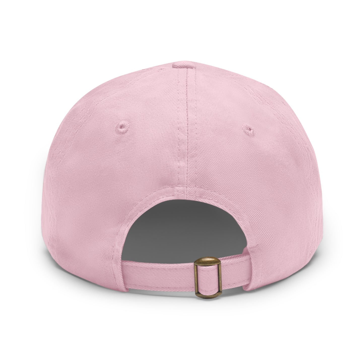 Dream Dad Hat with Leather Patch (Rectangle)