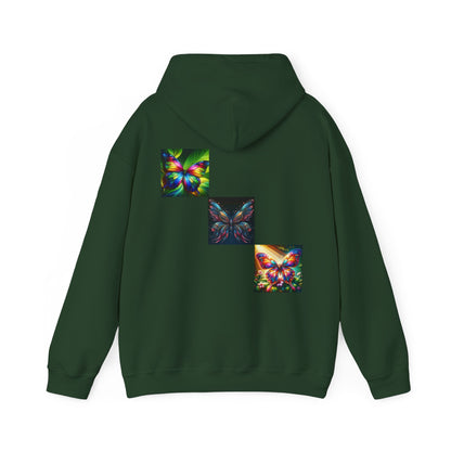 Butterflies Unisex Heavy Blend™ Hooded Sweatshirt