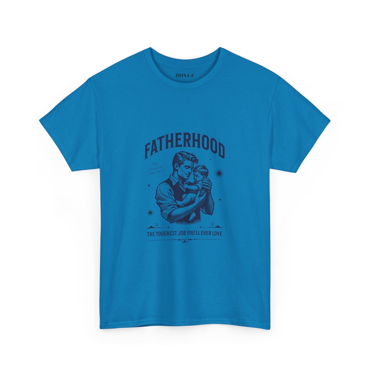 Fatherhood Men's  Heavy Cotton Tee