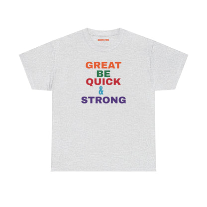 Text Unisex Heavy Cotton Tee