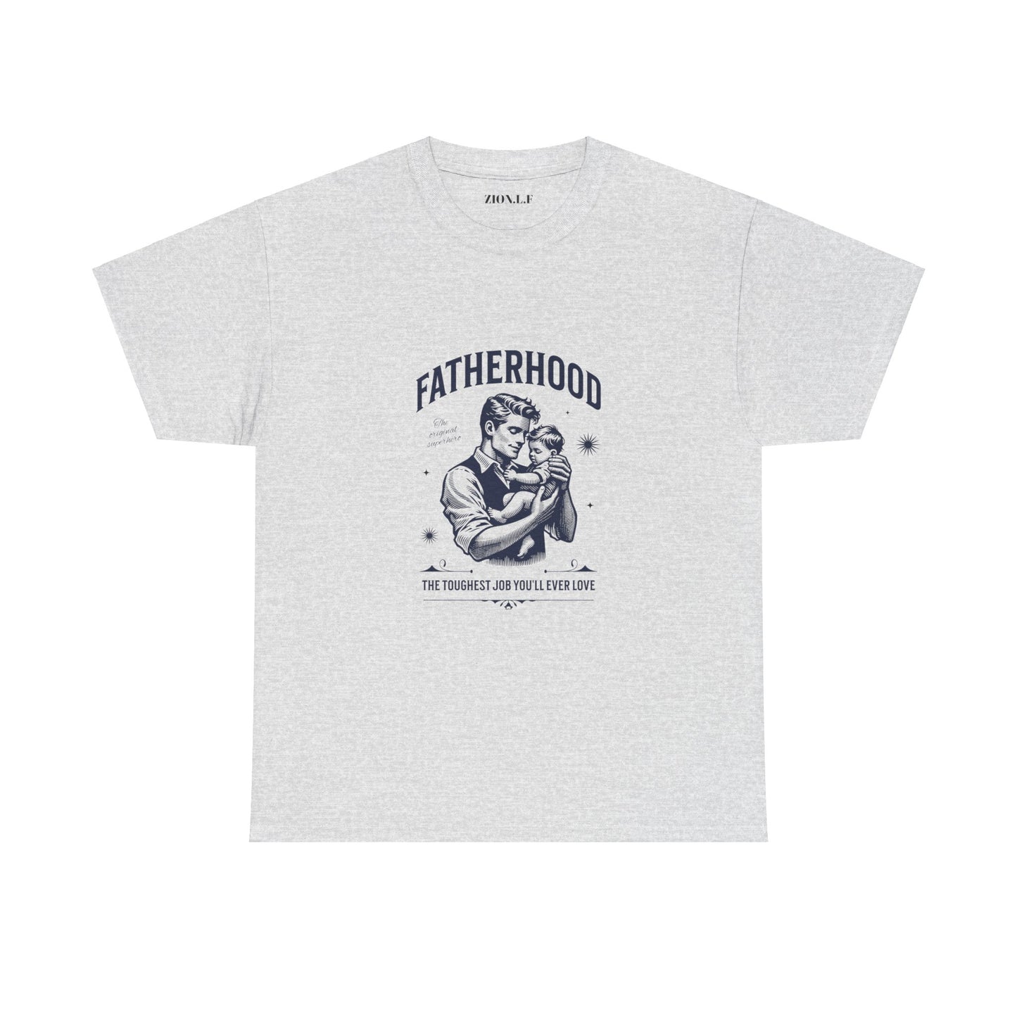 Fatherhood Men's  Heavy Cotton Tee