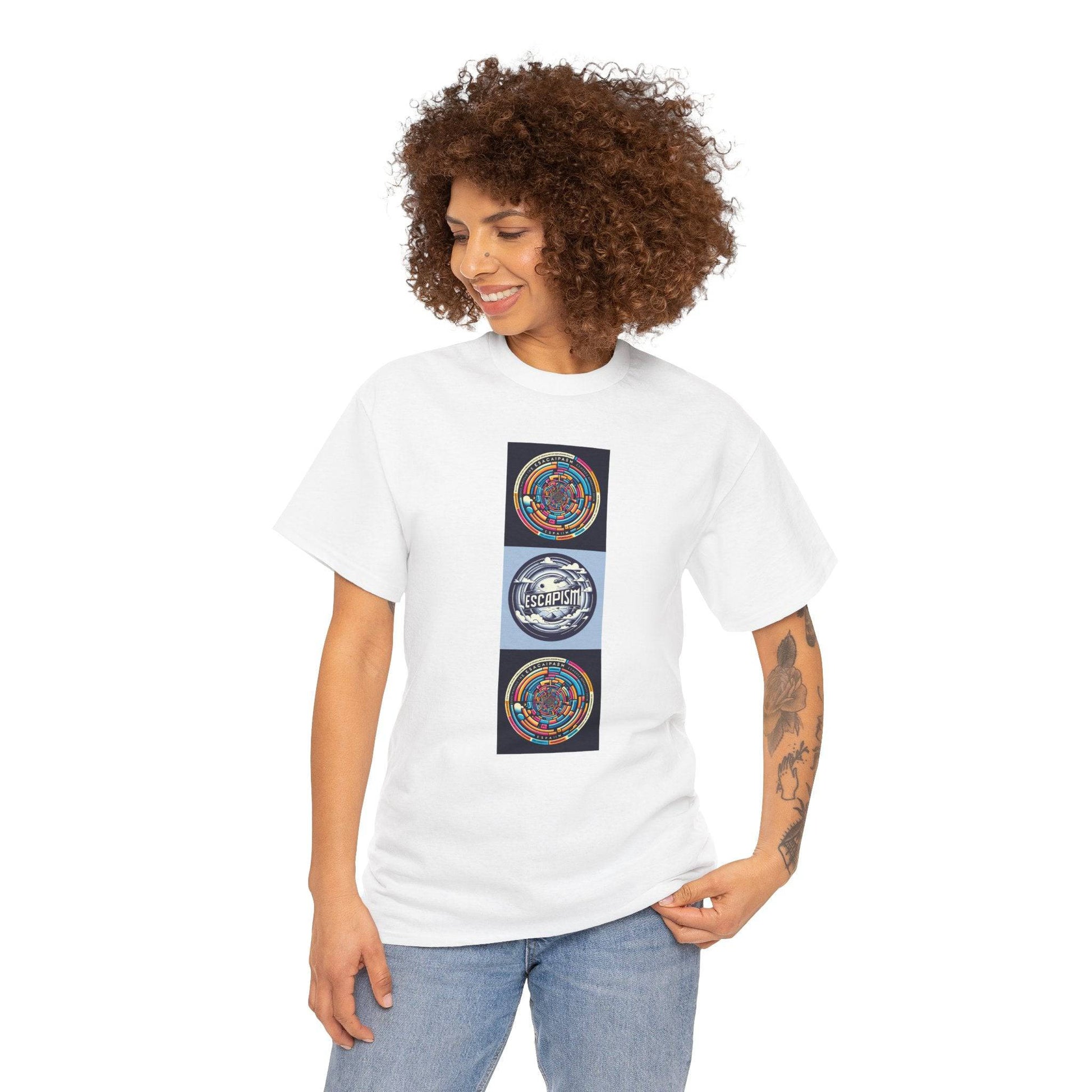 Escapism Heavy 100% Cotton Tee - Zion Legend Fashions