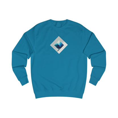 Square Blue  Men's Sweatshirt