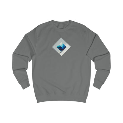 Square Blue  Men's Sweatshirt