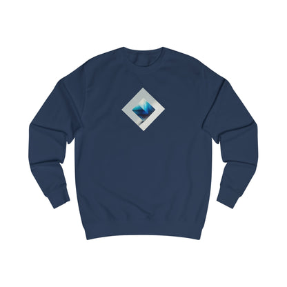 Square Blue  Men's Sweatshirt