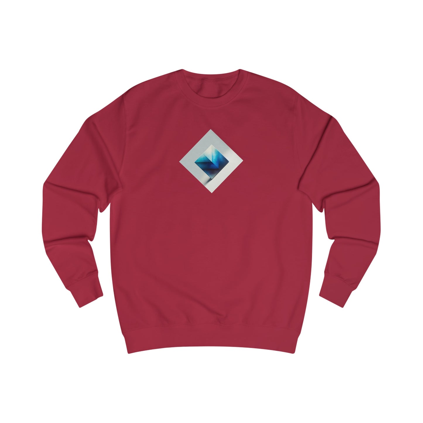 Square Blue  Men's Sweatshirt