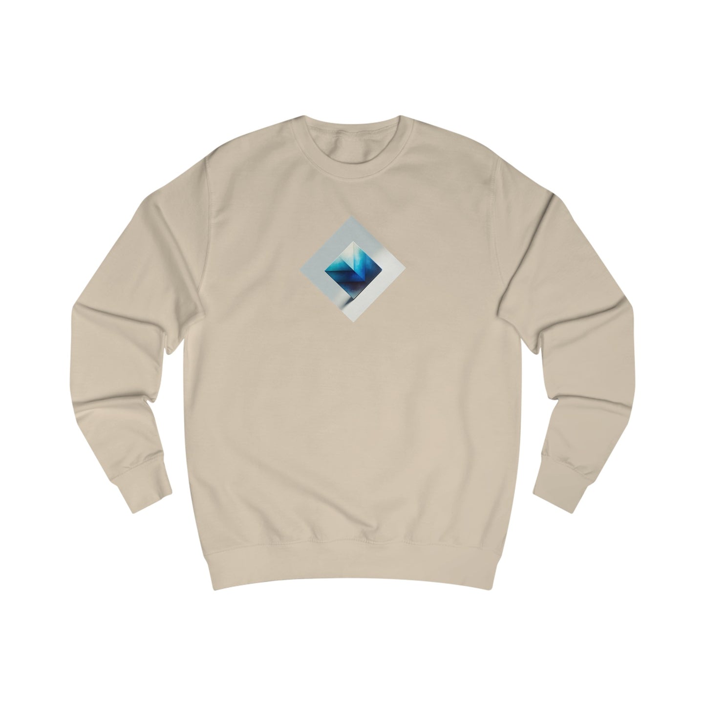 Square Blue  Men's Sweatshirt