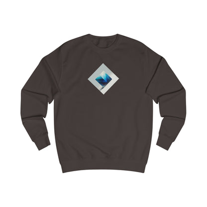 Square Blue  Men's Sweatshirt