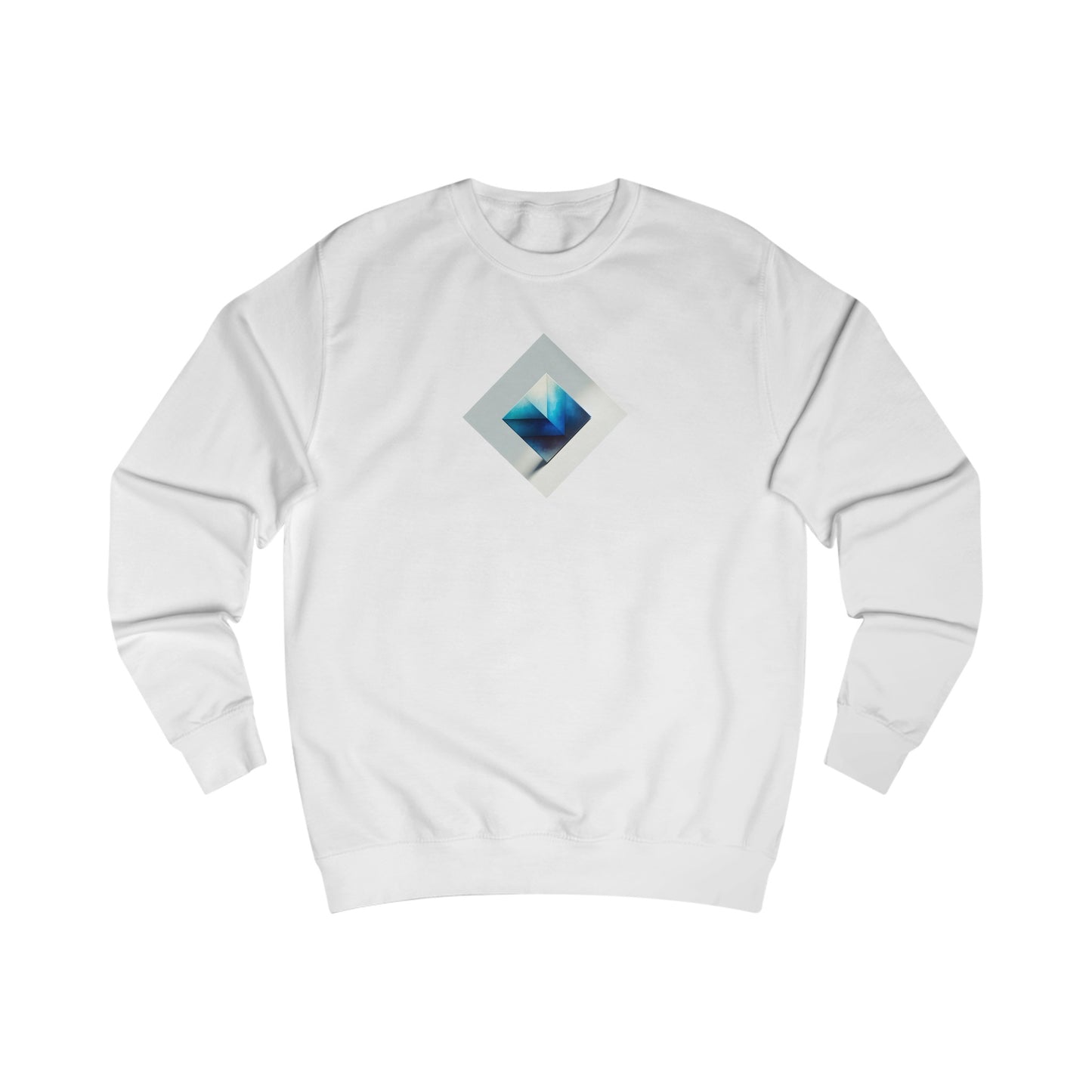 Square Blue  Men's Sweatshirt