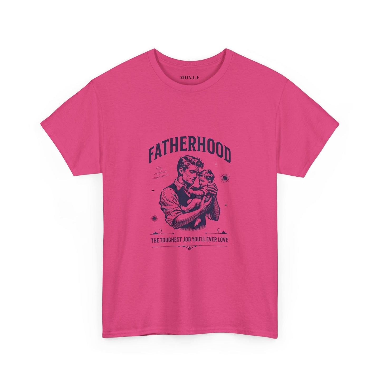 Fatherhood Men's  Heavy Cotton Tee