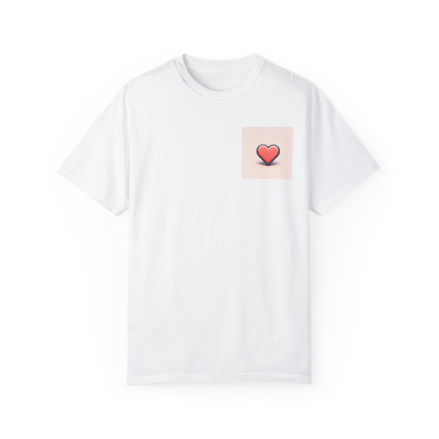 Small Love Unisex Garment-Dyed T-shirt