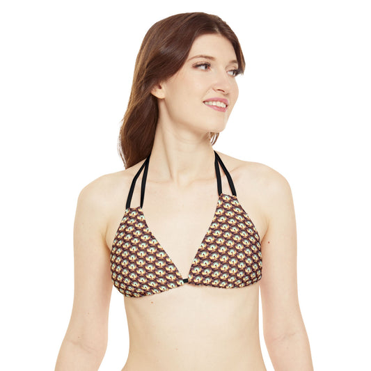 Fantasy Strappy Triangle Bikini Top