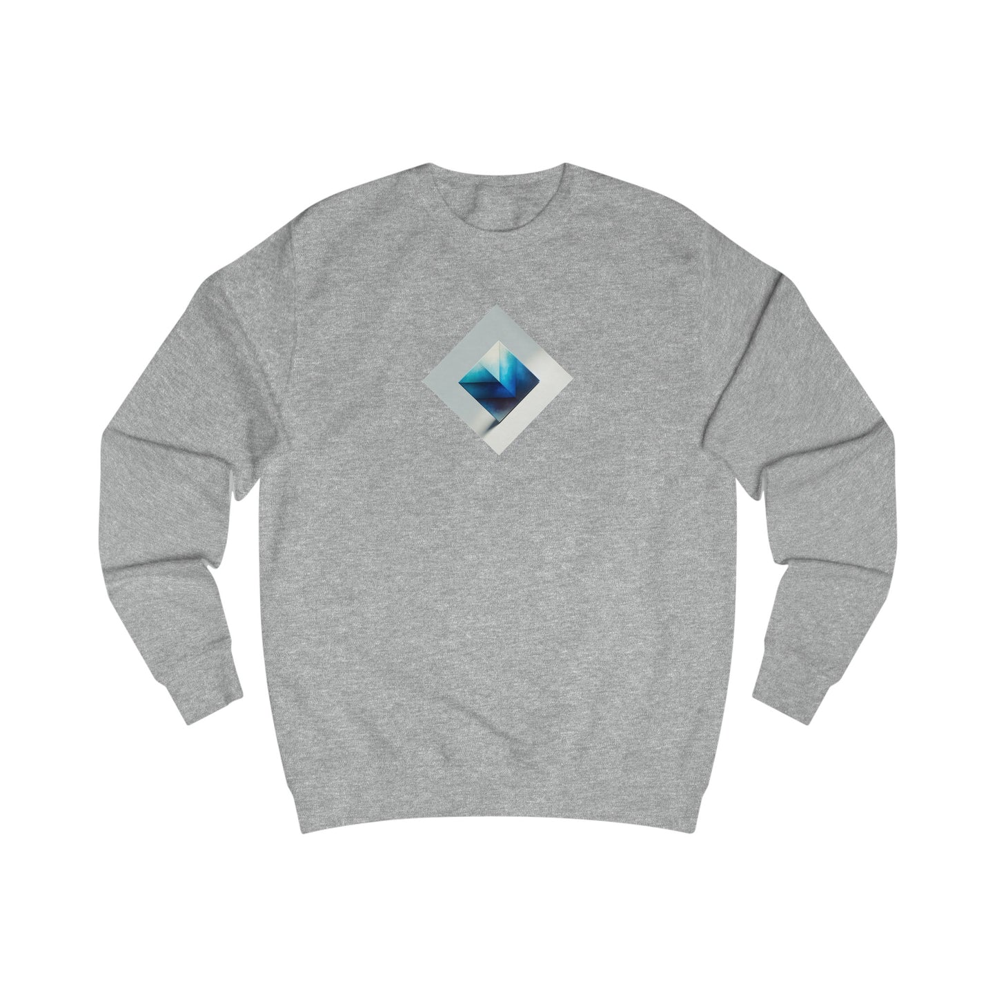 Square Blue  Men's Sweatshirt