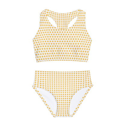 Stars Two Piece Girls Swimsuit (AOP)