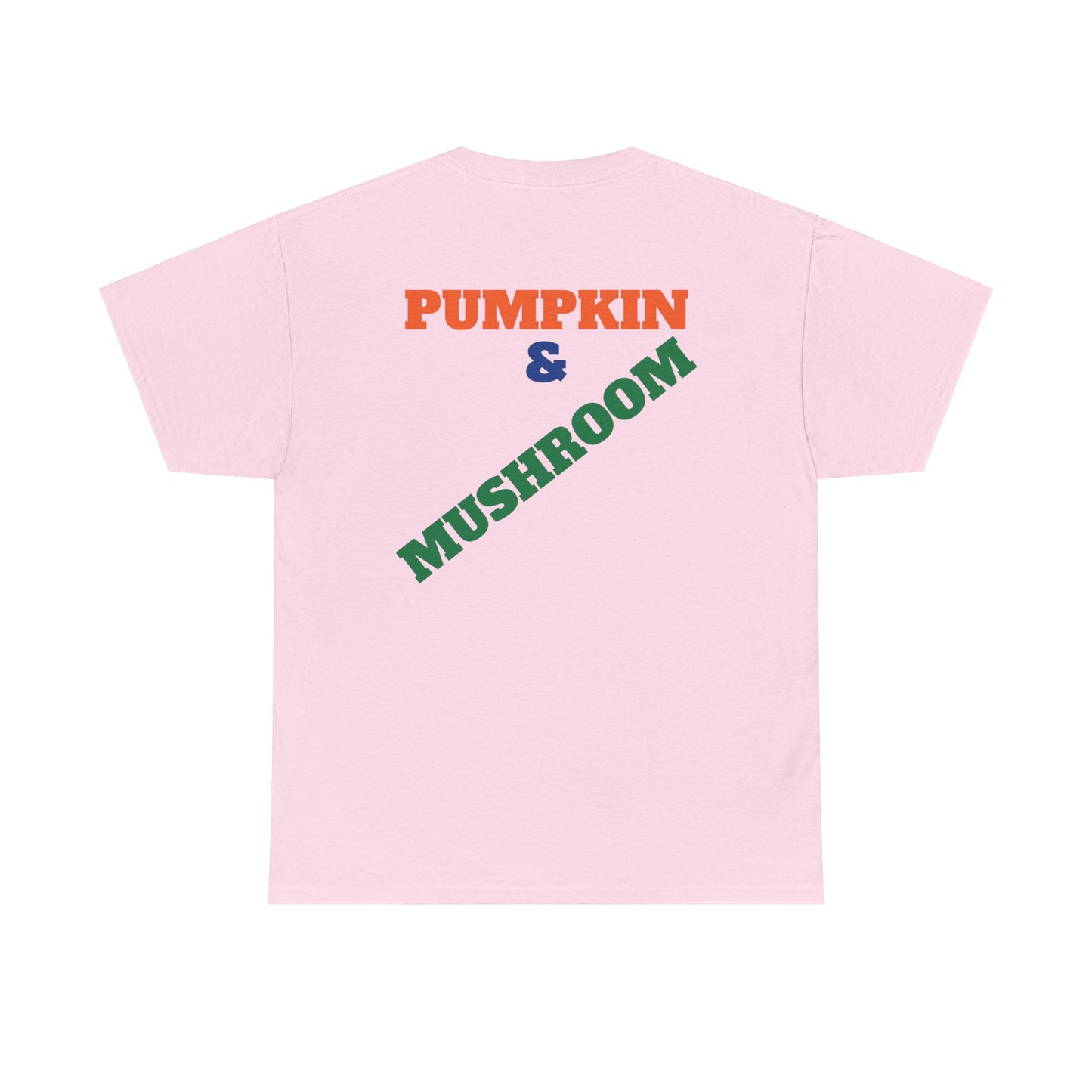 Pumpkin & Mushroom Unisex Heavy Cotton Tee