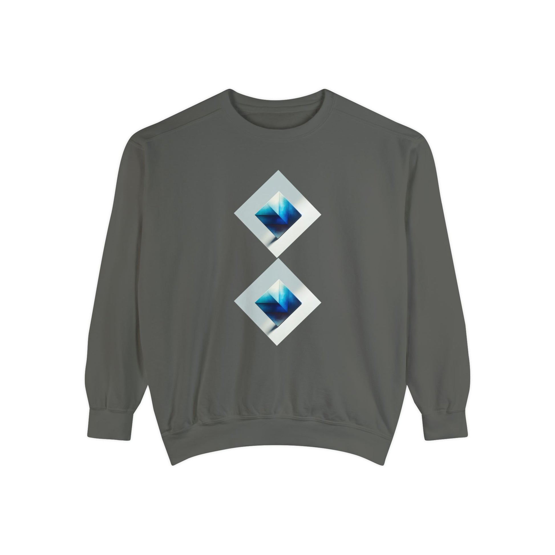 ZLF Designer Blue Square Unisex Sweatshirt - Zion Legend Fashions