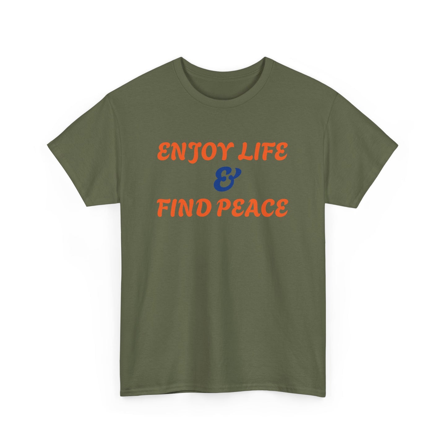 Enjoy life Unisex Heavy Cotton Tee