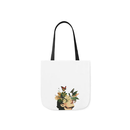 Month Canvas Tote Bag, 5-Color Straps